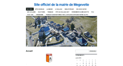Desktop Screenshot of megevette.fr